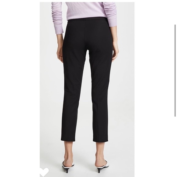 Theory Classic Skinny Pants in Black. - Picture 3 of 11